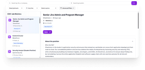 Job Search Interface